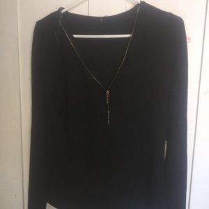 Ardene long sleeve zipper shirt